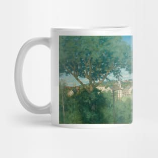 The Factory Village by Julian Alden Weir Mug